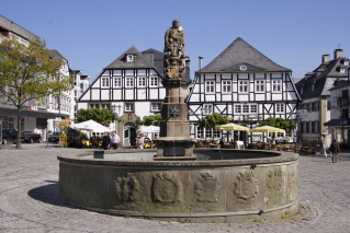 Der Petrusbrunnen in Brilon (Photo: Stefan Kampf)