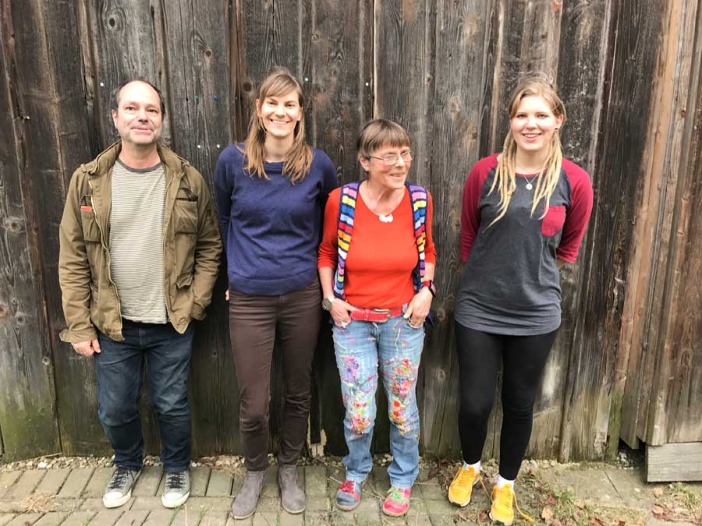 Christoph Hammerschmidt, Hannah Kath, Dorle Schmidt und Viktoria Pape